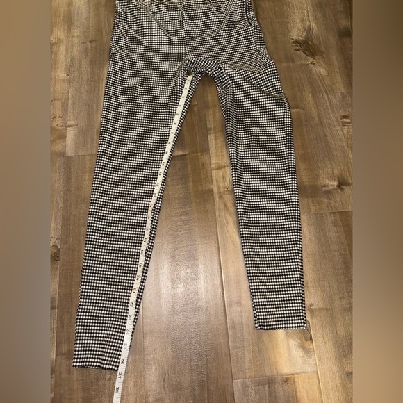 Zara Women’s Houndstooth Trousers in Black & White Size Large - Picture 3 of 7
